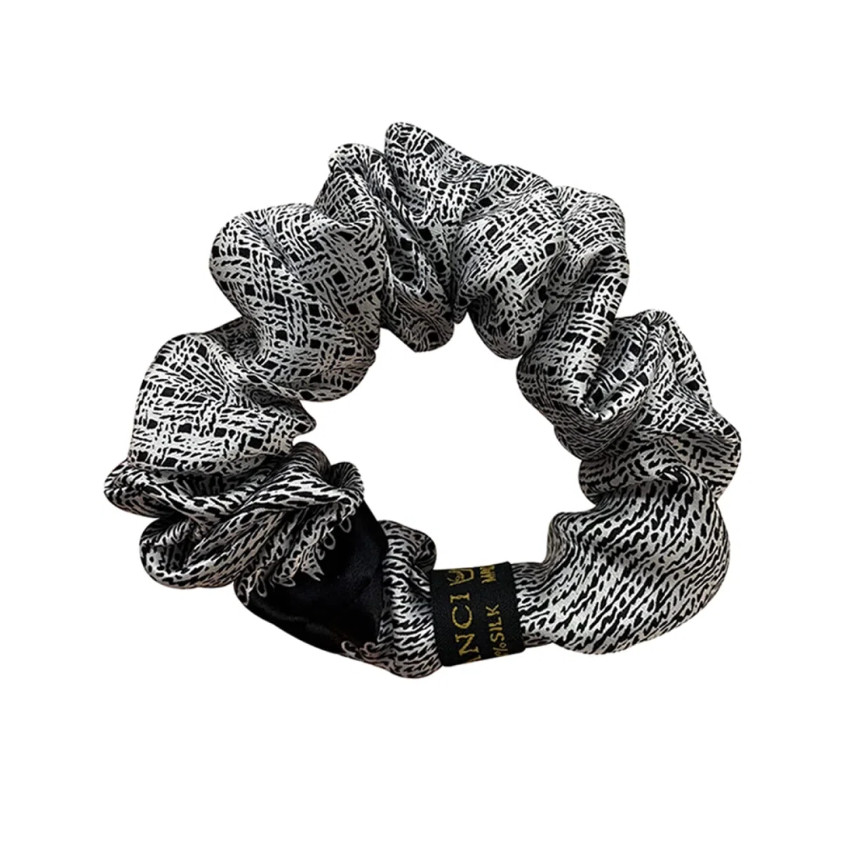 Czysty jedwab Skinnies Scrunchie gumki do włosów 3.5cm liny opaski Scrunchy elastyczne gumki do włosów dla kobiet dziewczyn akcesoria do włosów, kolor 3 (kolor 3)