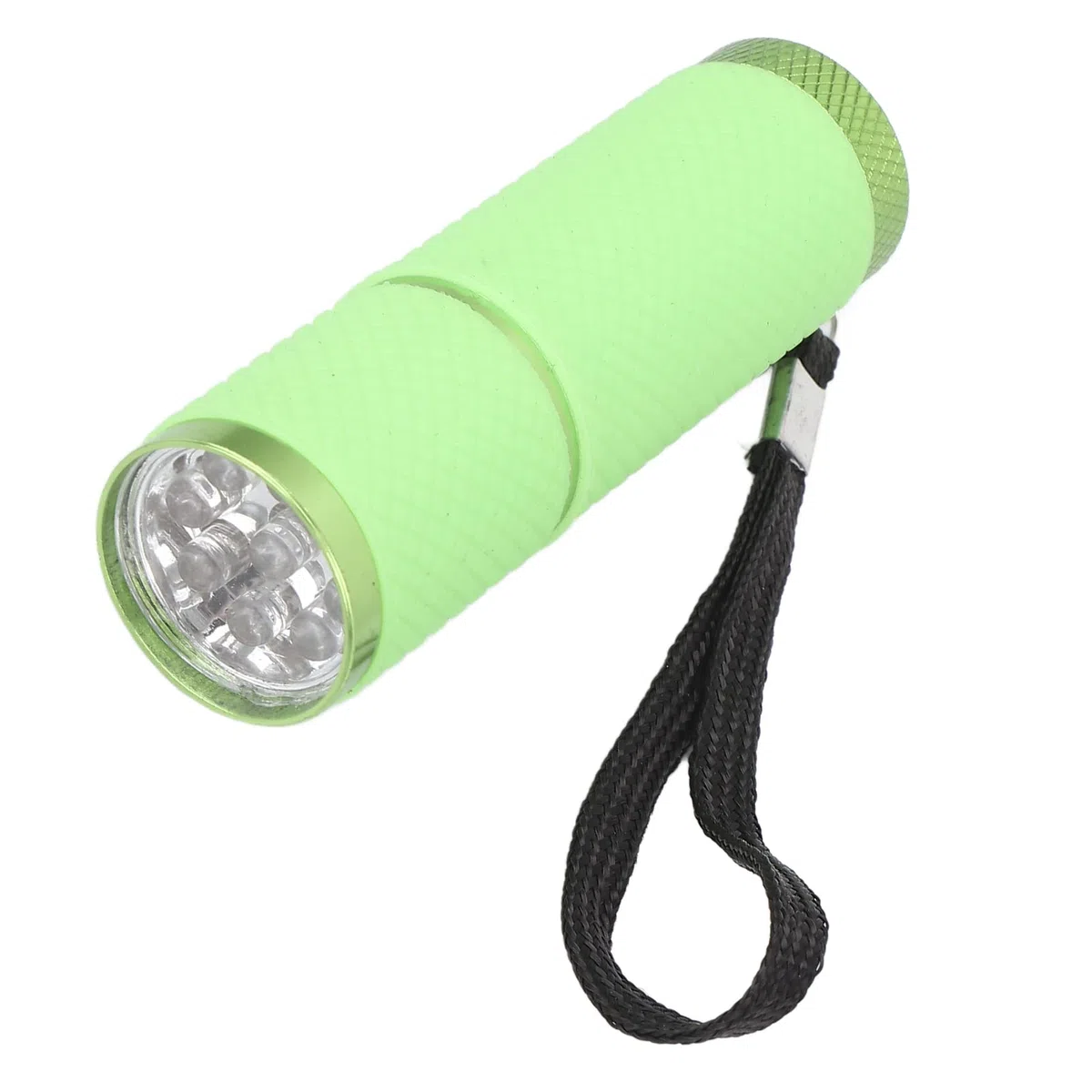 Latarka do paznokci, mini lampa do paznokci UV LED do żelowych paznokci 9 latarka LED przenośna suszarka do paznokci maszyna do paznokci narzędzia do zdobienia paznokci światło UV (zielony)