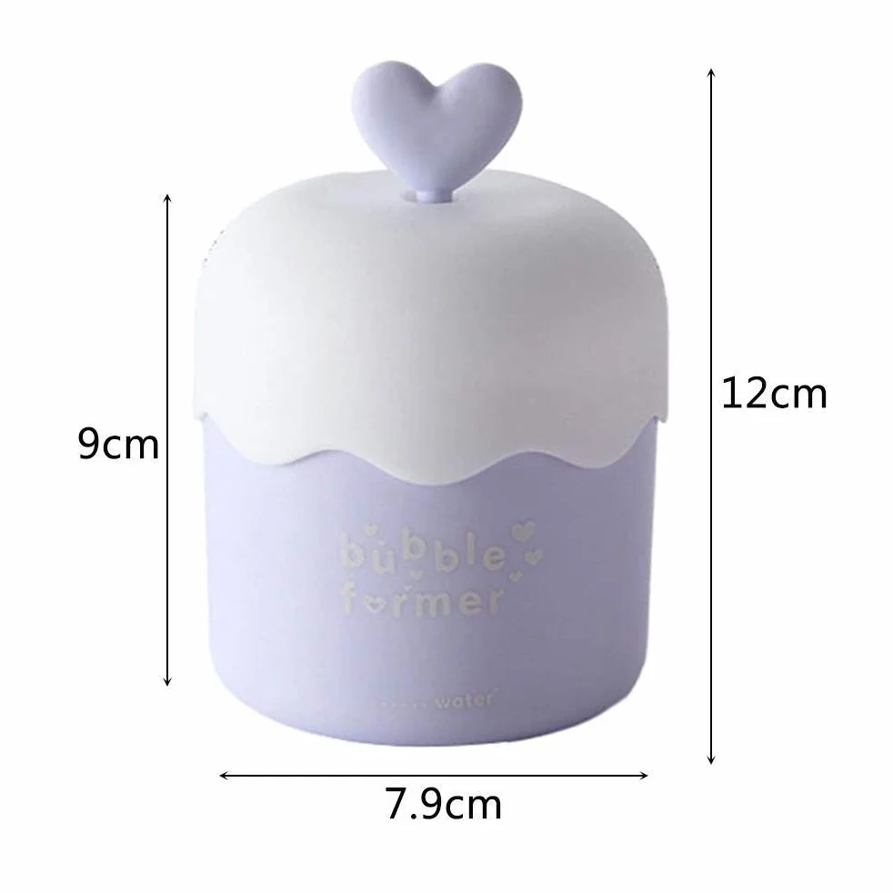 Foam Bubble Maker Cleanser Foam Cup Płyn do demakijażu Urządzenie do robienia piany Cup Śliczne narzędzia do pielęgnacji skóry
