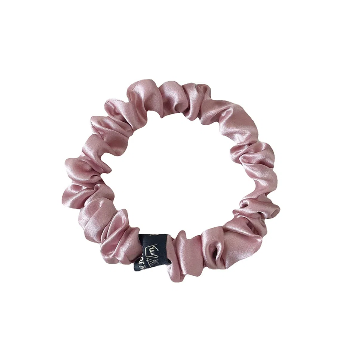 Prawdziwe jedwabne włosy 1,5-3,5 cm Akcesoria Jedwabna gumka Scrunchie dla kobiet Elastyczna opaska do włosów Gumki do włosów Szalik 16 Momme Pałąk, Proszek z pasty fasolowej 1,5 (Czerwony 1,5 cm)