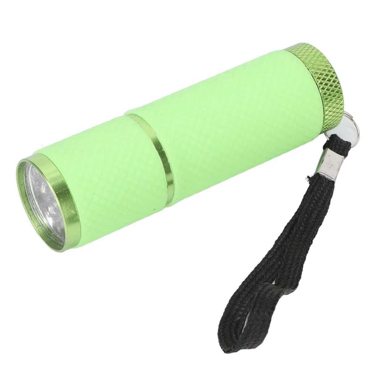 Latarka do paznokci, mini lampa do paznokci UV LED do żelowych paznokci 9 latarka LED przenośna suszarka do paznokci maszyna do paznokci narzędzia do zdobienia paznokci światło UV (zielony)