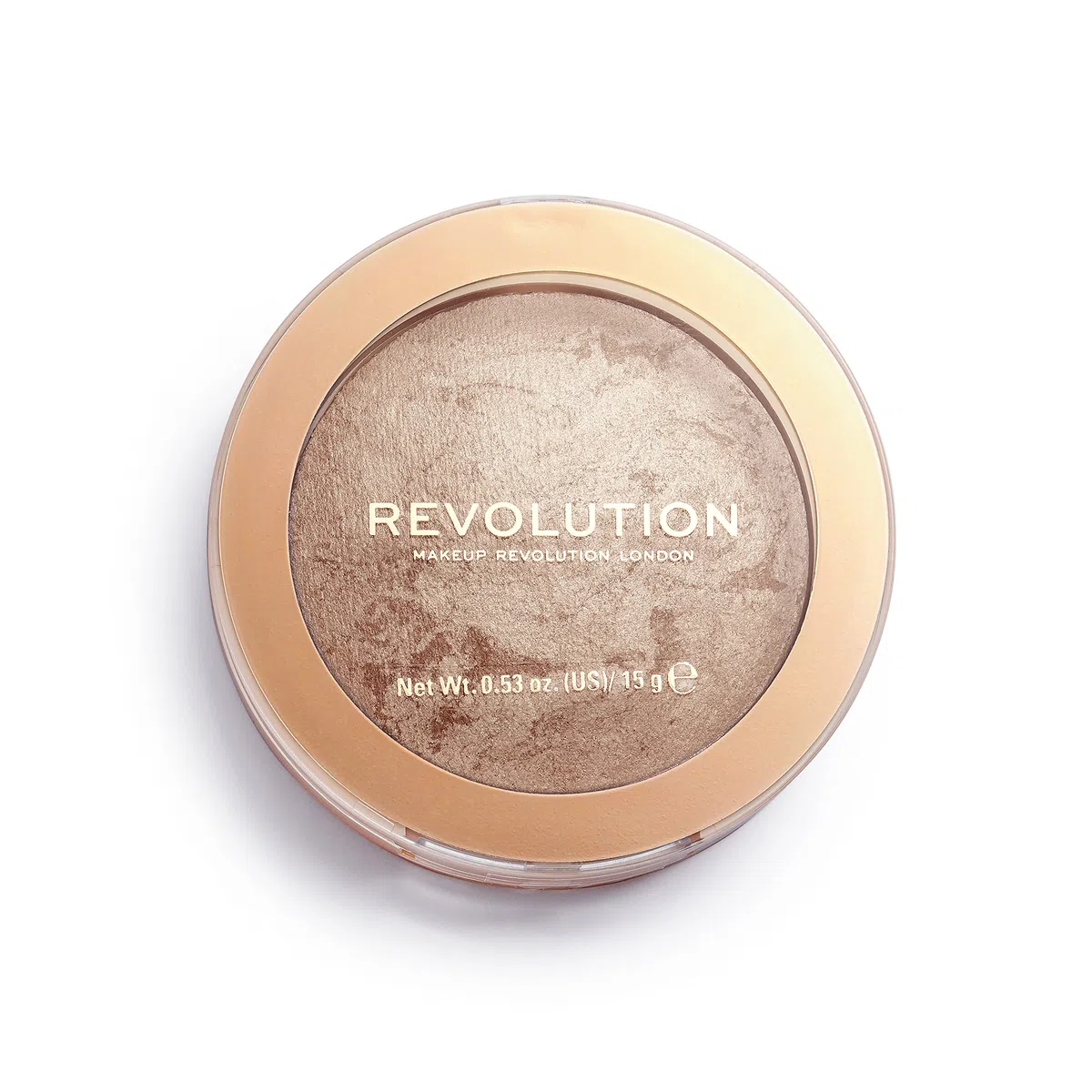 MakeUp Revolution Bronzer Reloaded - bronzer i rozświetlacz - Holiday Romance - Ciepły - połyskujący - Paleta
