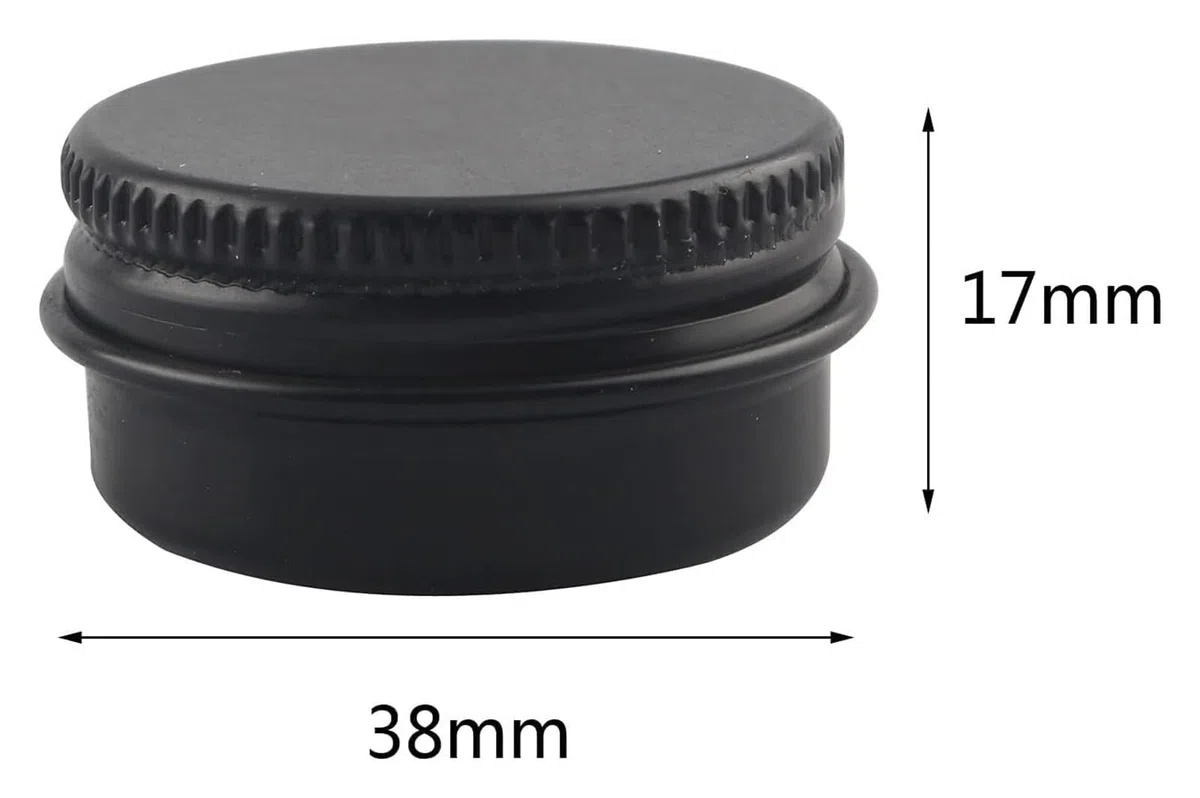 Plastikowe słoiczki kosmetyczne, 48 szt. 10 ml z zakrętkami Słoiki do przechowywania Pojemniki na kosmetyki 6 szpatułkami(Blue,10ml)