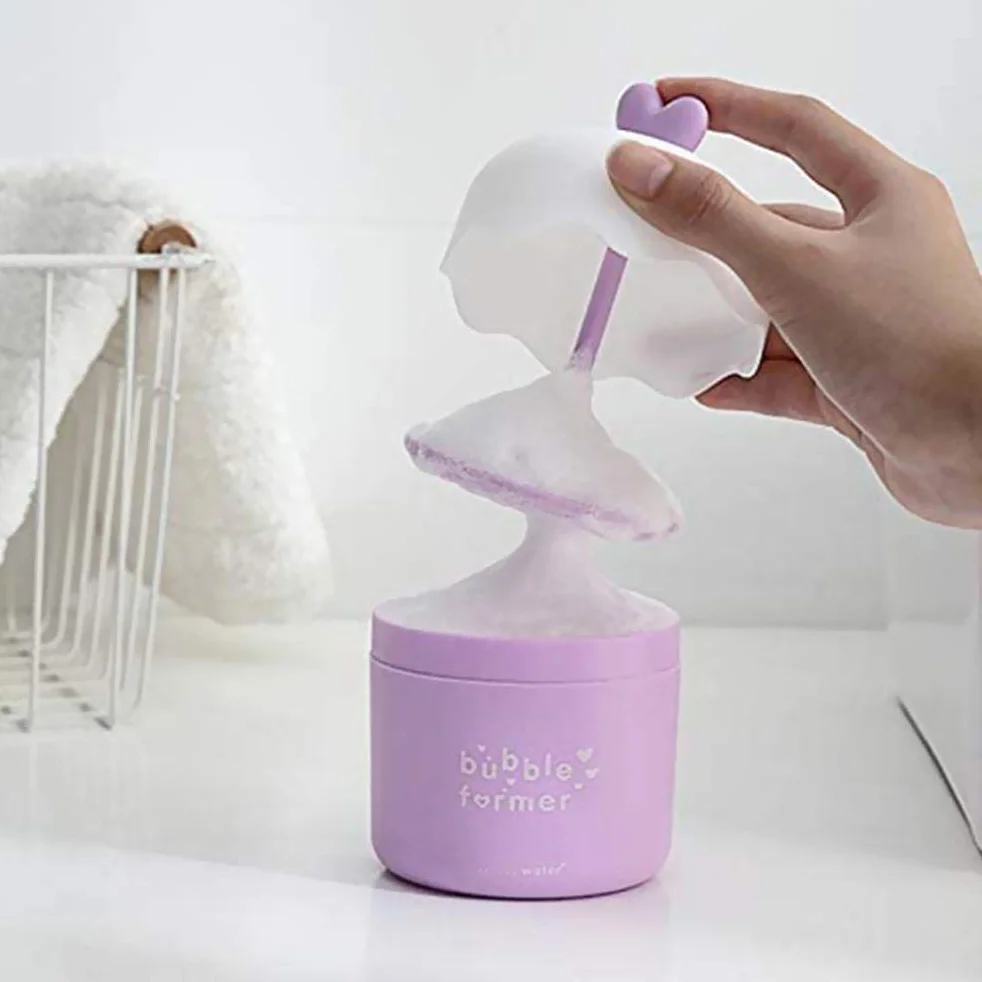 Foam Bubble Maker Cleanser Foam Cup Płyn do demakijażu Urządzenie do robienia piany Cup Śliczne narzędzia do pielęgnacji skóry